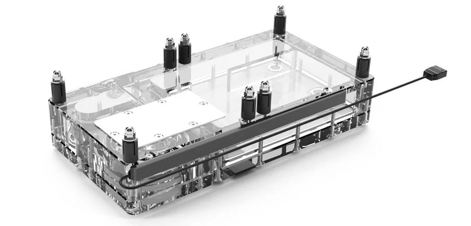 Alphacool Core Flat Reservoir 240 Right D5/VPP - Thumbnail 2