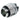 Alphacool Double Nipple G1/4'' Outer Thread to G1/4'' Outer Thread Revolvable - Chrome