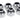 Alphacool Eiszapfen 12mm HardTube compression fitting G1/4 - Knurled - Chrome SixpackAC-17374