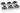 Alphacool Eiszapfen 13mm HardTube compression fitting G1/4 - knurled - Chrome SixpackAC-17376