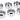 Alphacool Eiszapfen 13mm HardTube union nut modding pack 6 - silver polished