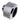 Alphacool Eiszapfen 16mm HardTube compression fitting G1/4 for plexi- brass tubes (rigid or hard tubes) - knurled - chrome