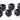 Alphacool Eiszapfen PRO 13mm Hard Tube fitting G1/4 - Deep Black (6pk)AC-17475