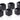 Alphacool Eiszapfen PRO 16mm Hard Tube fitting G1/4 - Deep Black (6pk)AC-17477