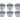 Alphacool Eiszapfen screw plug G1/4 - 6pcs Set chromeAC-17623