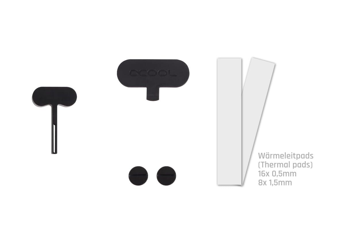 Alphacool ES U-shape RAM Water Cooler 8-Bay Set - Thumbnail 4