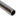 Alphacool HardTube 13/10mm Brass - Black Chrome Finish - 20cm