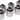 Alphacool HF 13/10 compression fitting G1/4 - chrome sixpack 