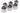 Alphacool HF 13/10 compression fitting G1/4 - chrome sixpack 