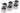 Alphacool HF 16/10 compression fitting G1/4 - chrome sixpack 