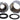 Alphacool HT 13mm Compression Fitting G1/4 for Plexi/Brass tubes - Knurled - ChromeAC-17188
