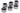 Alphacool HT 16mm HardTube compression fitting G1/4 for plexi- brass tubes (rigid or hard tubes) - knurled - chrome sixpack