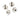 Aquacomputer Threaded inserts for airplex radical, 4 pieces