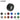 Barrow Choice Multicolor G1/4" Compression Fitting (ID3/8 - OD1/2 ) Soft TubingTFHRKN38B - BK - 1