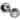 Barrow Compression Fitting - 12mm OD Rigid Tubing - Shiny SilverTYKN-K12-V4-SL