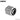 Barrow Compression Fitting (ID3/8 - OD5/8) SilverTHKN-38-V4-SL
