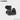 Barrow G1/4" 360° Rotary Offset Adapter 15mm Fitting - BlackTX360PZ-15-BK