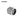 Barrow G1/4" Thread 1/2" ID x 3/4" OD Soft Tube Compression Fitting - Shiny Silver