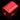 Barrowch G1/4 X3 Aluminium alloy Cube Adaptor - 3Way - Blood Red