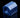 Barrowch G1/4 X3 Aluminium alloy Cube Adaptor - 3Way - Sapphire Blue