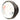 Barrowch Stop Plug Fitting - Gem Series (Black Base) - Clear Crystal Gem