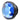 Barrowch Stop Plug Fitting - Gem Series (Black Base) - Sapphire Blue Gem