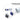 BitspowerBitspower Artemis Advanced Multi - Link Fitting For OD 14MM, Arctic WhiteBPM - ATEMLA14 - WH