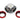 Bitspower Black Sparkle / Deep Blood Red Enhance 90 - Degree Dual Multi - Link Adapter For OD 14MMBP-BSE90DML14-DBR