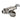 Bitspower Black Sparkle Quick - Disconnected Male With Rotary Compression Fitting CC5 Ultimate For ID 1/2" OD 3/4" TubeBP - BSQDMRCPF - CC5U - D