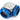 Bitspower Black Sparkle / Royal Blue Enhance 90 - Degree Dual Multi - Link Adapter For OD 14MMBP-BSE90DML14-RBL