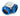 Bitspower Black Sparkle / Royal Blue Enhance 90 - Degree Dual Multi - Link Adapter For OD 14MMBP-BSE90DML14-RBL