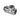 Bitspower Black Sparkle T - Block Rotary G1/4"& Inner G1/4"x2BP - BSTBRGIG2