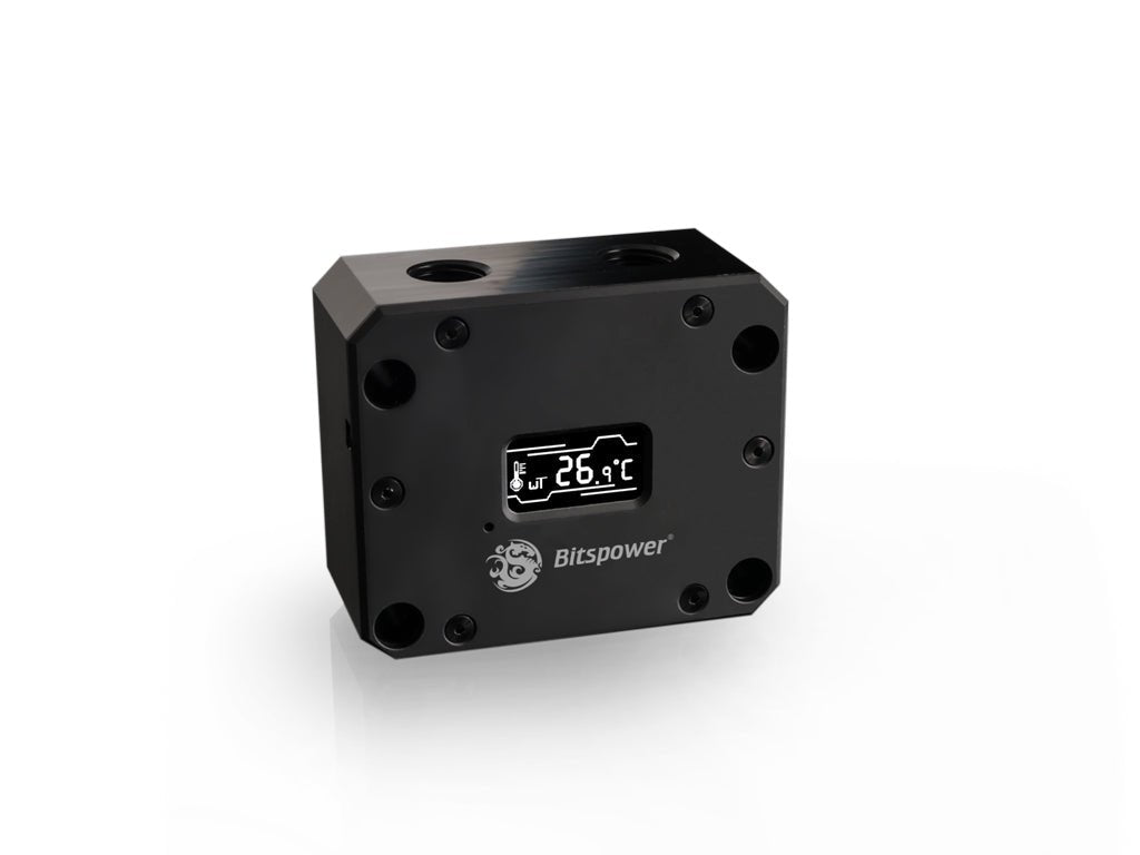 Bitspower Block Bridge with OLED (Slot 1 & 3) - Thumbnail 3