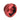 Bitspower BP-DBRWP-C48 G1/4" Deep Blood Red Multi-Link Adapter - Mini- Set of 2