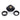Bitspower Carbon Black Enhance 90 - Degree Dual Multi - Link Adapter For OD 16MMBP-CBE90DML16