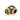 Bitspower Carbon Black/ True Brass Enhance Rotary G1/4" 90 - Degree Multi - Link Adapter For OD 14MMBP - CBE90RML14 - TB