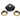 BitspowerBitspower Carbon Black/True Brass Enhance 90 - Degree Dual Multi - Link Adapter For OD 14MMBP - CBE90DML14 - TB
