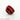Bitspower Case Top Water Fill/ Through Hole Fitting Set - Blood Red Finish