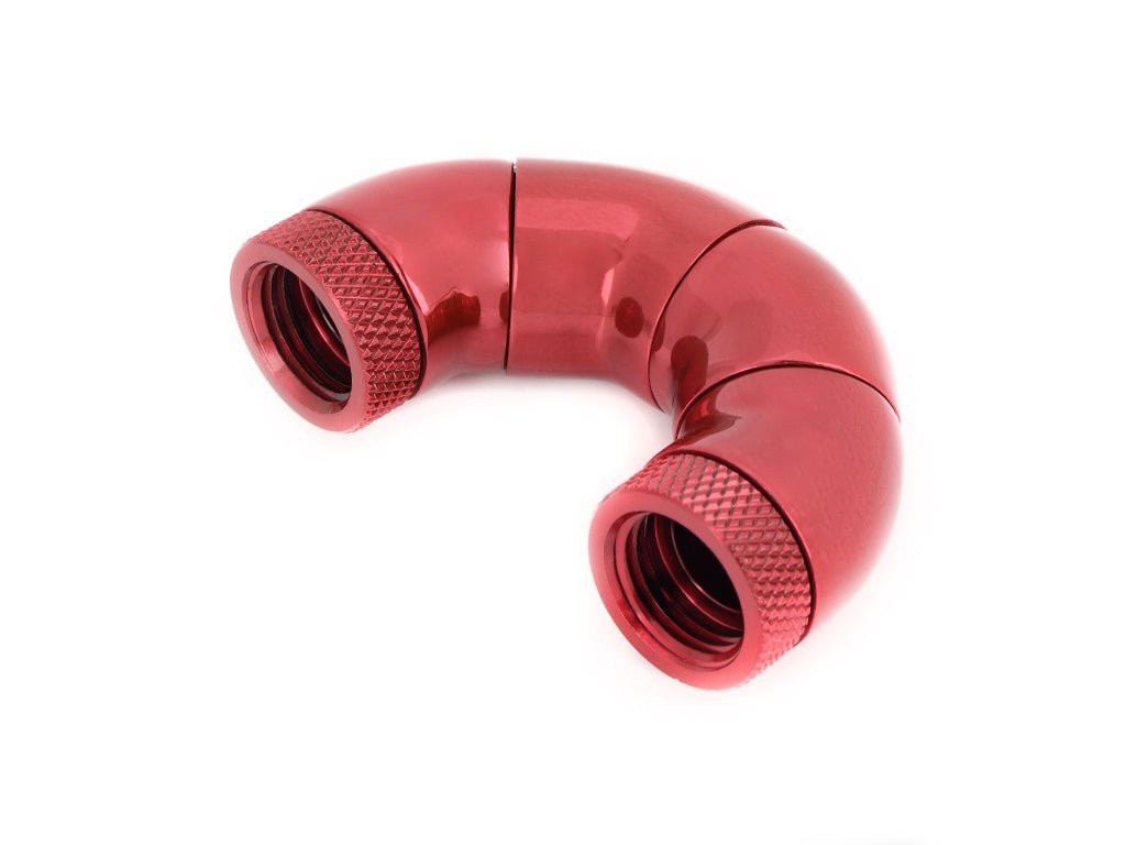 Bitspower Deep Blood Red Five Rotary Snake-Style Dual IG1/4" Extender