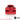 Bitspower Deep Blood Red T - Block With Triple IG1/4"BP-DBRTB
