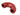 Bitspower Deep Blood Red Triple Rotary Snake - Style Dual IG1/4" ExtenderBP-DBRSR3