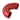 Bitspower Deep Blood Red Triple Rotary Snake - Style Dual IG1/4" ExtenderBP-DBRSR3