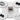 Bitspower Flow Indicator (BP - FI - CLBKWH) - Clear/Black/WhiteBP-FI-CLBKWH
