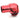Bitspower G 1/4" Deep Blood Red Angled Fitting - 1/2"