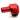Bitspower G 1/4" Deep Blood Red Angled Fitting - 3/8"