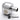 Bitspower G 1/4" Silver Shining Angled Fitting - 1/4"