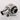 Bitspower G 1/4" Silver Shining Angled Fitting - 3/8"BP-WTP-C27