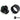 Bitspower G1/4" Black Matte Compression Fitting CC3 Ultimate for ID 3/8" OD 5/8"BP-MBCPF-CC3U