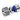 Bitspower G1/4" Black Sparkle Advanced Multi - Link For OD 14MMBP - BSEMLA14