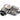 Bitspower G1/4 Black Sparkle Dual Rotary 90 - Degree Compression Fitting Ultimate for ID 3/8" OD 1/2"BP-BS90R2LCPF-CC2U